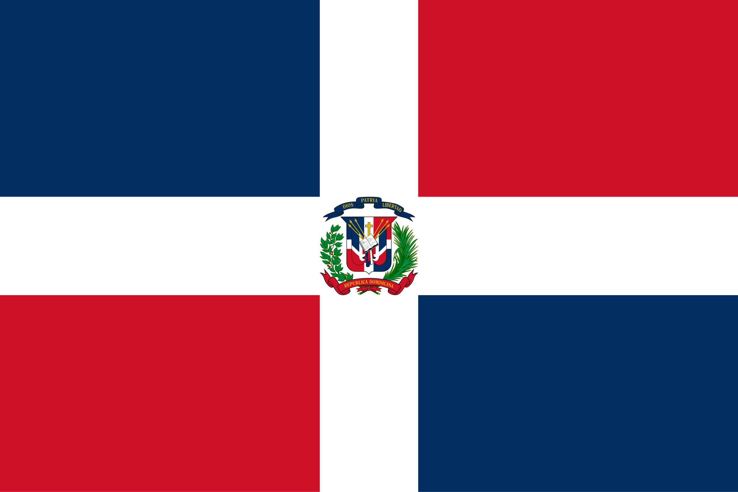 Bandera de Republica Dominicana